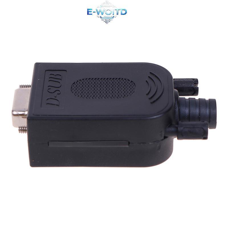 E-WOITD DB9 Kết Nối Nam Nữ 9 Pin Cắm Dây Tay RS232 RS485 Thiết Bị Đầu Cuối Đột Phá E-WOITD