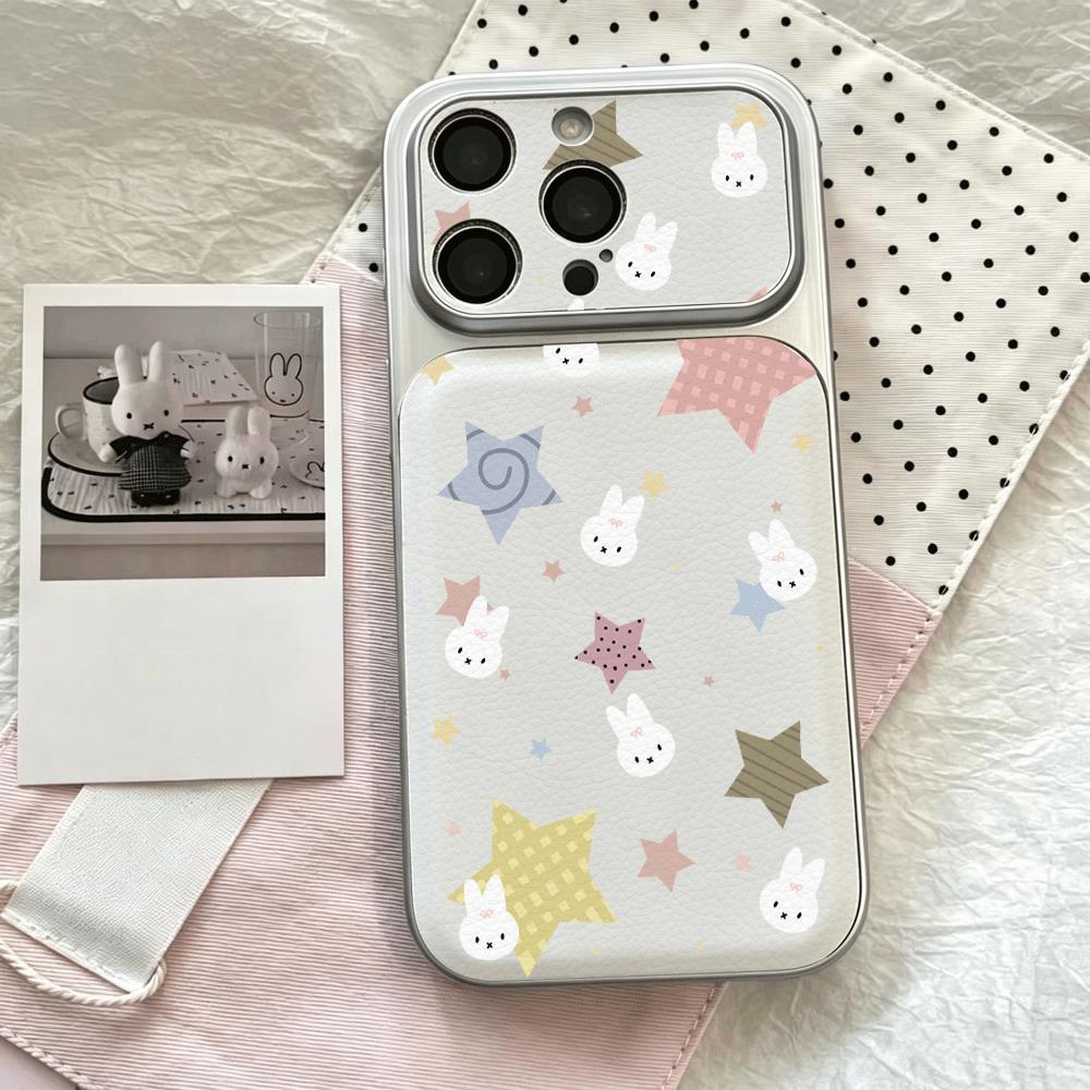 Ốp lưng iPhone hình ngôi sao màu sắc, dễ thương, chống sốc, phù hợp iPhone 17/16/15/14