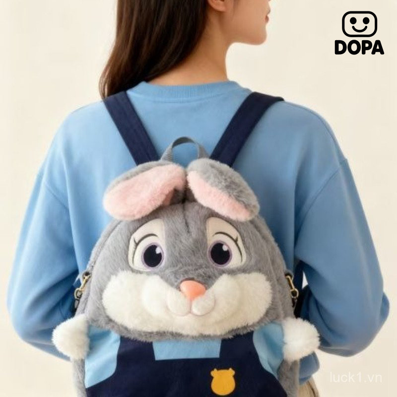 Bán chạy Crazy Animal City Phim hoạt hình Ba lô vui nhộn Giá trị cao Judy Nick Sang trọng Ba lô Anime Hàng hóa Quà tặng
