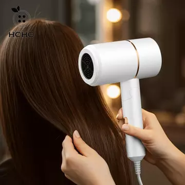 Máy sấy tóc có thể gập lại HCHC, Máy sấy tóc Ion âm có thể điều chỉnh độ ồn thấp, Máy sấy tóc Ion âm tiết kiệm không gian di động 800W Bảo vệ quá nhiệt Máy sấy tóc ký túc xá Chăm sóc tóc