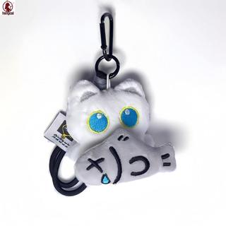 Móc khóa sang trọng Black Cat - Thiết kế Squishy mắt to dành cho cặp đôi du lịch