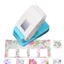 COSCOVED Tem Hình Dập Nổi, Cực Lớn DIY Handmade Tem Border Punch, Đồ Dùng Học Tập Vuông Hình Chữ Nhật Cắt Thủ Công Tem Dập Nổi Máy Thêu Sò Dụng Cụ