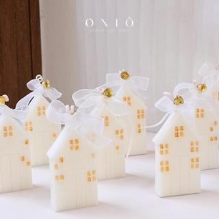 [XMAS COLLECTION] House Candle - Nến thơm Ngôi nhà Giáng sinh (52g - 5x2x9cm)