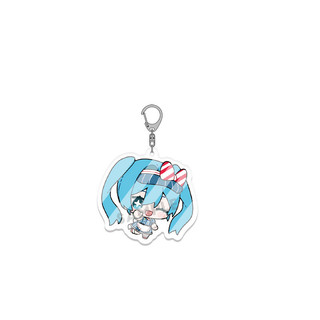 Different Sides Design Mesmerizer-Miku Teto Chibi SD Kawaii Acrylic Cute Keychain Keyring Hanging Accessories For Cospla