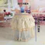 YHMBY3949 Đẩy Bơm Xô Nắp Nước Nguyên Chất Khoáng Lò Xo Xô Bao Vải Chống Ánh Sáng Bao Ren Máy Đựng Nước Chống Bụi Bao