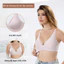 Áo ngực cỡ lớn dành cho nữ, Size lớn, Cổ chữ V sâu, Hỗ trợ thạch mềm, Không có vòng thép, Thiết kế đáy mỏng, Giảm hiệu ứng hình ảnh của ngực và nách to.