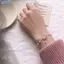 Bluelover Thời Trang Nữ Nơ Ngọc Trai Quyến Rũ Vòng Tay Pha Lê Chất Lượng Cao Mỏng Dây Chuyền Vòng Tay Trang Sức Thời Trang Hello Cô Gái Quà Tặng Mới