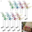 8 Chiếc 3D Thực Tế Chuồn Chuồn Kẹp Sân Vườn Ngoài Trời Chống Thấm Nước Sân Trang Trí Sân