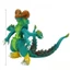 Gargon Gargon Monster Soft Gum Boy Superman Mô hình nhân vật nhỏ có thể di chuyển được cho trẻ em Đồ chơi siêu nhân Chiều cao 16cm
