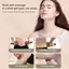 < Honeyba > Lược Massage đầu bằng đồng Gua Sha Tay cầm bằng gỗ dài chắc chắn Bàn chải mát xa điểm kinh tuyến bền bỉ Công cụ SPA Gua Sha của Trung Quốc Đẹp