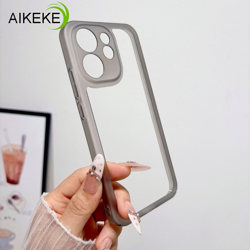 Chỉ Khung Làm Mát Điện Thoại Dành Cho Samsung Galaxy S26 S25 S24 S23 Plus + S22 Ultra 5G 4G Tối Giản Matte Cover Dễ Thương Siêu Mỏng PC Cứng Chống Rơi Vỏ Rỗng
