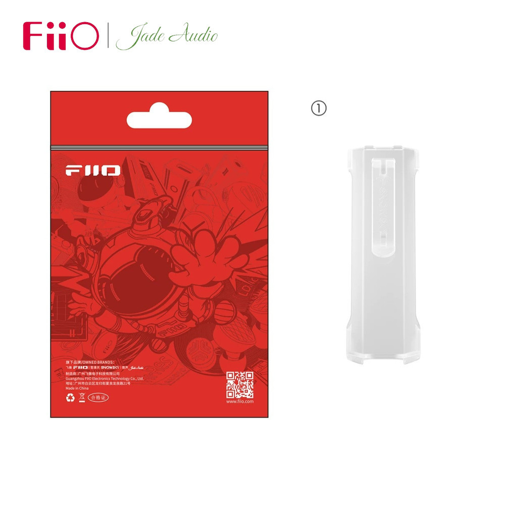 FiiiO NEST ECHO NANO TPU Cover Mini Máy nghe nhạc cầm tay MP3 Kẹp lưng trong suốt cho ECHO-NANO DAC