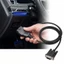 Bộ chuyển đổi giao diện chẩn đoán CATMALLER88, Cáp chẩn đoán 16 chân Nam sang DB9 Nữ 1M / 3.3ft Obd2 sang DB9, Cáp chẩn đoán toàn bộ truyền dữ liệu Obd2 sang cổng nối tiếp