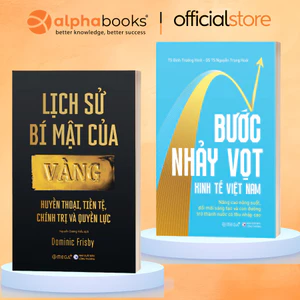 Sách - Lẻ/Combo: Lịch Sử Bí Mật Của Vàng + Bước Nhảy Vọt Kinh Tế Việt Nam (OMEGA PLUS)