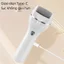 Máy Chà Gót Chân Điện 3 Tốc Độ + Đầu Đá Thạch Anh,Cảm Ứng Áp Lực Chống Trầy Xước,Pin 180 Phút,Chống Nước