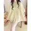 Áo sơ mi nữ hàng đầu thiết kế cảm giác thời trang văn học đi lại chữ a lớp chấm bi áo sơ mi ngắn tay
