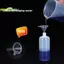 2 / 5 CÁI 5ml 10ml 20ml 30ml 50ml 60ml 100ml PE Nhựa Squeezable Tip Applicator Chai nhỏ giọt có thể đổ lại có nắp kim cho keo dán [MỚI]