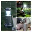 Đèn lồng cắm trại có thể sạc lại năng lượng mặt trời 3 trong 1 có quạt Đèn LED di động cho lều khẩn cấp Du lịch Phiêu lưu mới
