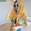 Mũ KANGN Baotou, Khăn xếp Hồi giáo mềm mại chống nắng, Thời trang thoáng khí có khóa Khăn choàng có mũ trùm đầu chống nắng dành cho nữ