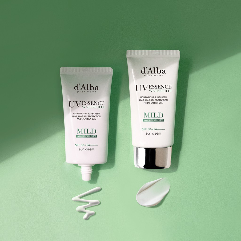 d’Alba Waterfull Tone-Up Sunscreen 50ml – Nâng Tông Nhẹ, Dưỡng Ẩm Tự Nhiên