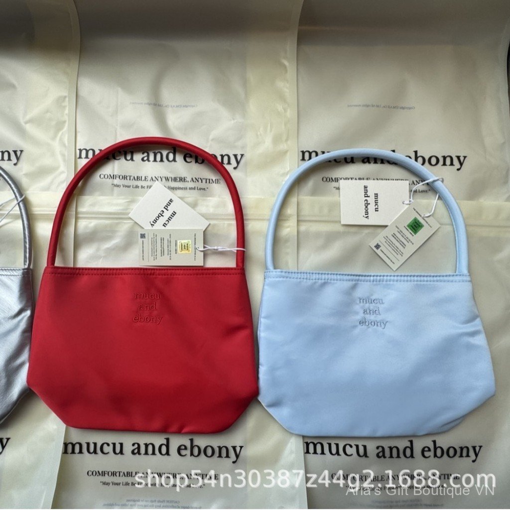 [Aria G-1] Đặc sản địa phương Hàn Quốc Niche mucx Thời trang đi lại Tote Túi đeo nách Nylon di động Nữ