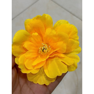 [ Set 30/50/100 ] Đầu Bông  Hoa Trà Nhật Giả Bằng Lụa - Phụ Kiện Làm Đồ Handmade, Kẹp Tóc, Trang Trí Mũ Tốt Nghiệp