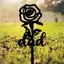 CIFbuy Rose Grave Cổ phần Trang trí nghĩa trang không thấm nước Quà tặng cảm thông