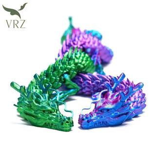 VRZ 3D In Hình Rồng Trung Quốc Toàn Thân Khớp Di Chuyển Được Nội Thất Nhà Trang Trí Trang Trí Đáng Thu Thập Đồ Chơi Sáng Tạo HOT