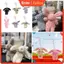 KIN Thỏ Đáng Yêu Móc Khóa Mặt Dây Chuyền Túi Mềm Trang Trí Vui Vẻ Và Phong Cách Móc Treo Trang Trí Thích Hợp Cho Chìa Khóa Túi Và Ví