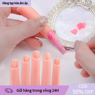 [COD] Set 5 Ngón Giả Silicon Học Nail - Thiết Kế Giống Tay Thật, Dễ Sử Dụng Cho Cả Người Mới Bắt Đầu