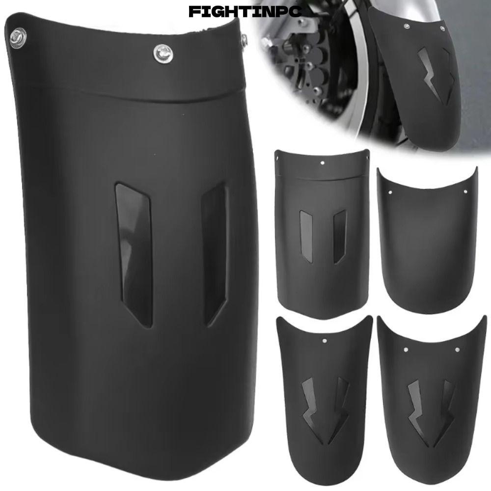 FENDER FIGHTINPC 1 Cái Mở Rộng Chắn Bùn Xe Máy, Mở Rộng Bánh Xe Đa Năng Chắn Bùn Xe Máy, Phía Trước Phía Sau Kéo Dài Với Ốc Vít Bắn Bảo Vệ Cho Xe Máy
