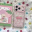 Ốp Điện Thoại Cho iPhone 17PM 16 Pro Max 15 14P Mềm TPU Nữ Tính Ngọt Ngào 3D Dâu Trang Trí Màu Hồng Nơ Hoa Chống Trầy Xước Vỏ Điện Thoại Di Động Vỏ Bảo Vệ Chống Sốc