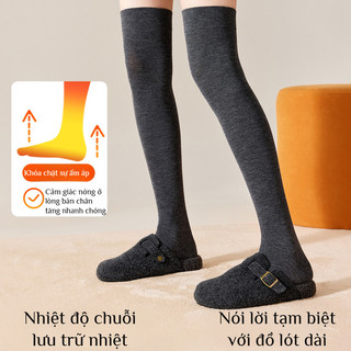 Tất dài mềm mại và thoải mái cho mùa thu và mùa đông ấm áp