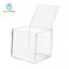 Gamchiano Acrylic Chống Bụi Hộp Bảo Quản Trong Suốt Trưng Bày Trong Suốt Đế Trưng Bày Cho Văn Phòng Đồ Gia Đình