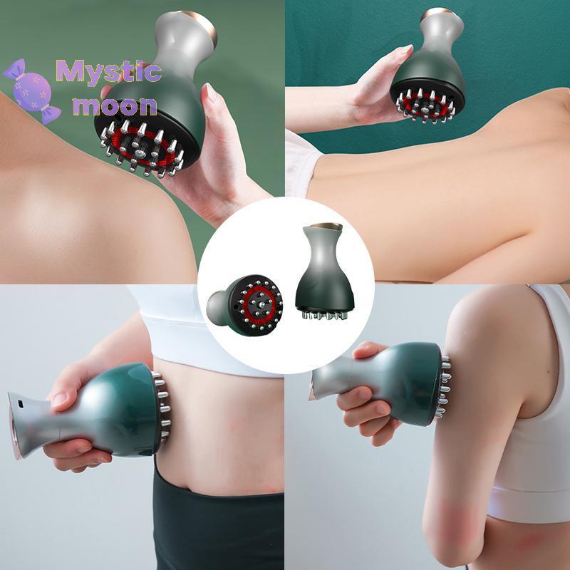 [Mystic] Máy mát xa Guasha có thể sạc lại - Sưởi ấm giải độc bạch huyết & đốt mỡ [Mới]