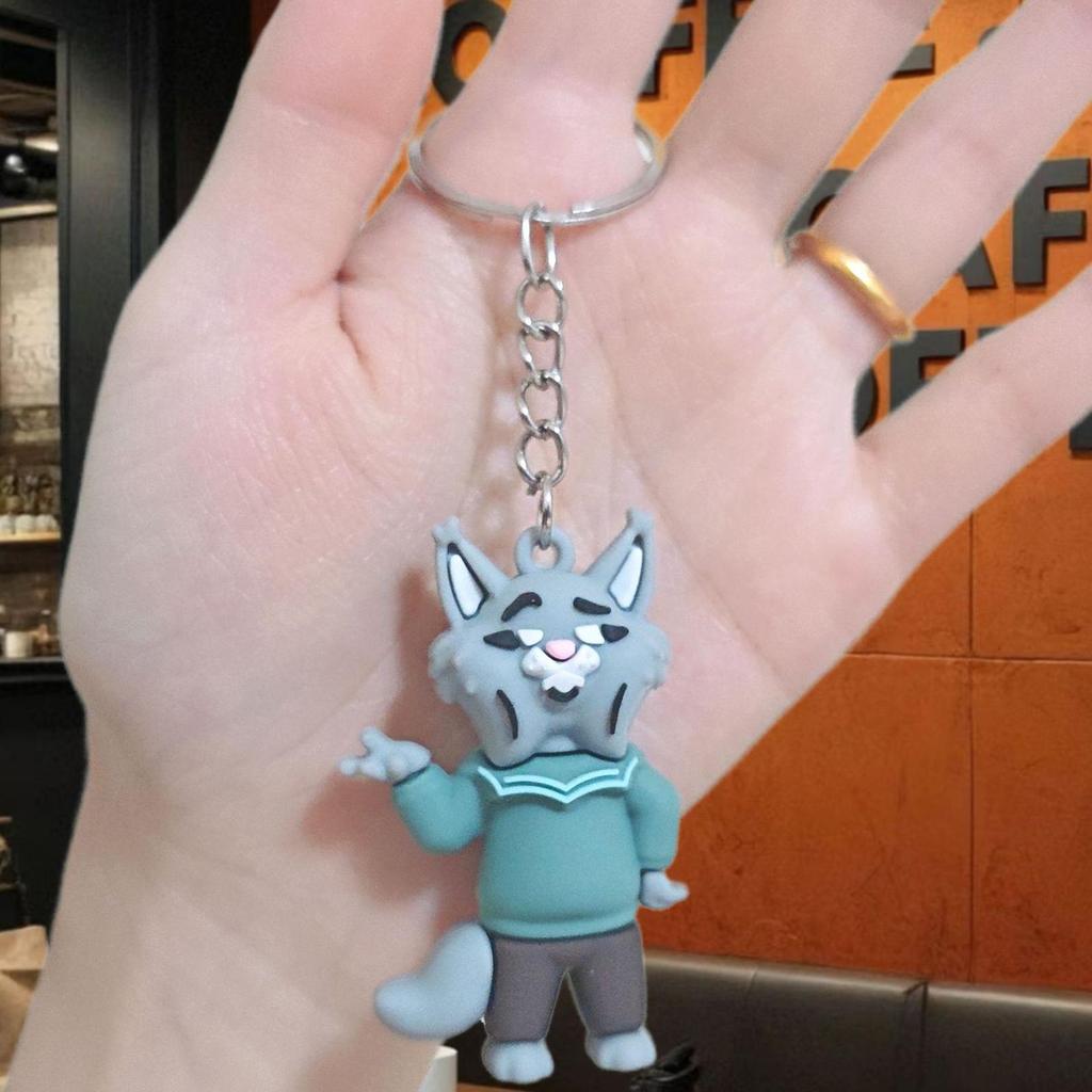 Zootopia Móc Khóa Hoạt Hình Nick Judy Hình Động Vật Ba Lô Quyến Rũ Nóng Anime Bộ Sưu Tập Quà Tặng