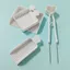 FUHUIOT 3 / 5 Cái / bộ Cầu Chì Hạt Kẹp Bút Khay Bộ Dụng Cụ, Bút Đậu Đệm 2.6mm Sáng Tạo, Đa Năng Cầm Tay DIY Đậu Xẻng Hạt Chọn Khay Bộ Hộ Gia Đình