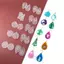 Khuôn nhựa bông tai flgo được sử dụng để đúc nhựa Trang sức làm nhựa cực tím