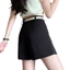 Phù Hợp Với Quần Short Nữ 2025 Cao Cấp Màu Trắng Tính Khí Rời Ngoài Mặc Chữ a Ống Rộng Quần Nóng Thông Thường 5.12