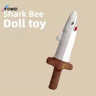 YOWEI Cá Mập Thiết Kế Cánh Tay Đồ Chơi Sang Trọng 1 Cái Mềm Thú Nhồi Bông Mặt Dây Chuyền Trẻ Em Trang Trí Phòng Quà Sinh Nhật VN