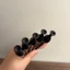 Kẹp tóc WHX-Vase Gỗ Mun Bình gỗ nguyên khối Kẹp tóc bằng gỗ