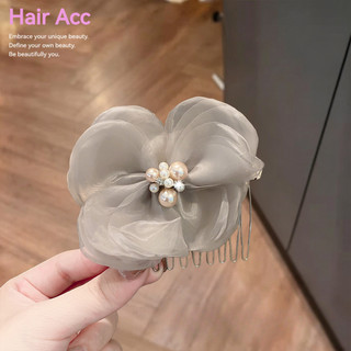Phong Cách Hàn Quốc Dongdaemun Phong Cách Mới 2026 Phong Cách Cổ Tích Kim Cương Giả Ánh Sáng Sang Trọng Niche Thiết Kế Lược Cảm Giác Nữ Phụ Kiện Tóc Bộ Sưu Tập