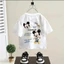 Áo Thun Bé Gái - Bé Trai CHUỘT MICKY QC45 K.Kid Áo Phông Cotton Mát Size 8-20kg M9998