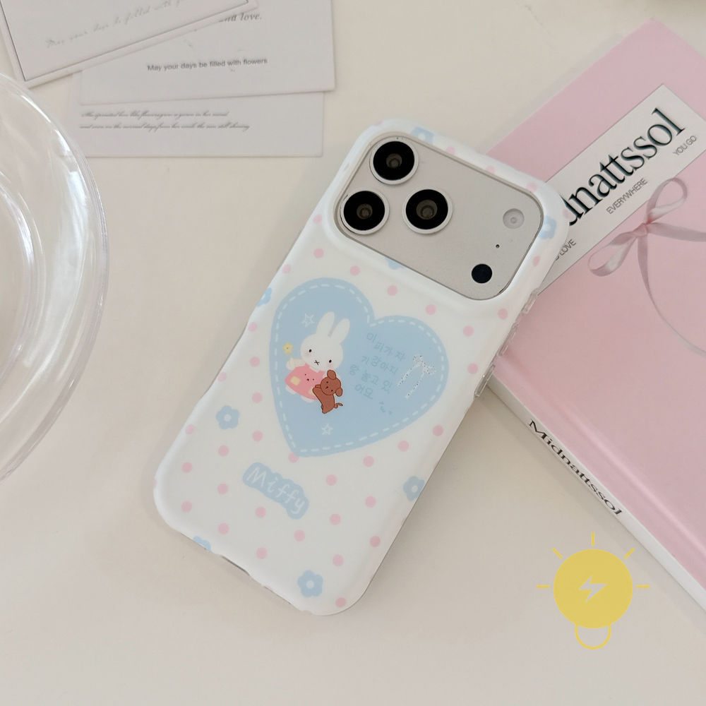 Phone Case For iPhone 17 Pro Max 16 15 TPU Chain Aesthetic Korean Cute