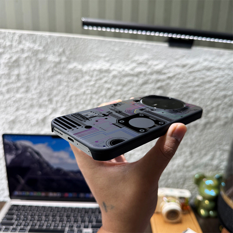 Dành Cho Honor Magic 8 Pro 7 Pro 6 5 Honor GT Pro Win RT 200 100 90 X60 Pro “Bảng Mạch ” Da Mỏng Cảm Giác Mờ Nửa Bao Da PC Vỏ Điện Thoại Chống Sốc