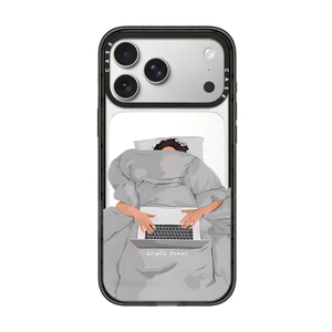 Nghệ thuật thời trang Làm việc từ giường Vỏ điện thoại từ tính cho IPhone 17 Promax 17 Air 13 14 15 16 Plus Vỏ bảo vệ chống sốc