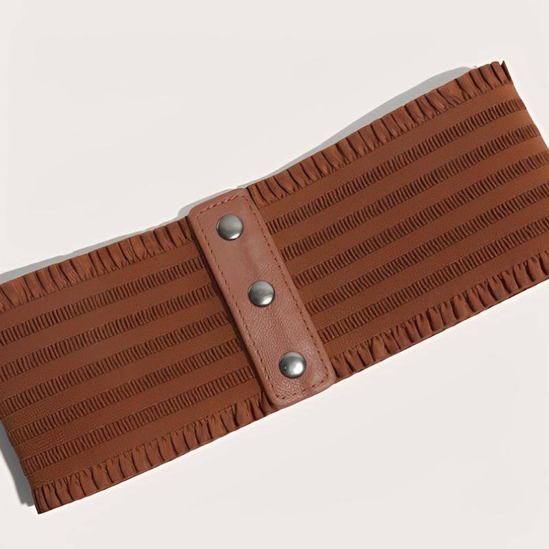 < WHPHous-t > Thắt lưng rộng co giãn dành cho nữ thập niên 1980 Retro Classic Vintage Lấy cảm hứng từ lý tưởng để mặc quần áo mùa xuân mùa hè đẹp