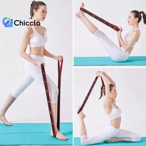 Dây kháng lực Yoga Pilates đa chức năng Vòng tập thể dục Dây đeo kéo Dây thun nhảy Latin co giãn Dây đeo đẹp