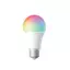 < WHPHous-t > Bóng đèn thông minh LED E27 RGB cho đèn Tuya Điều khiển WiFi / APP Bóng đèn LED Ampoule có thể điều chỉnh độ sáng 220V Điều khiển ứng dụng phòng ngủ gia đình Điều chỉnh 16 triệu màu Đẹp