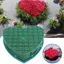 WANYEDI Bọt Hoa Ướt, Bọt Sắp Xếp Hoa DIY Hình Trái Tim, Thời Trang Có Cốc Hút Hoa Xốp Lồng Khay Trang Trí Xe Hơi